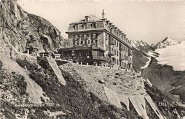 Furka (VS) – Hotel Belvédère, 2300 m, beim Rhonegletscher