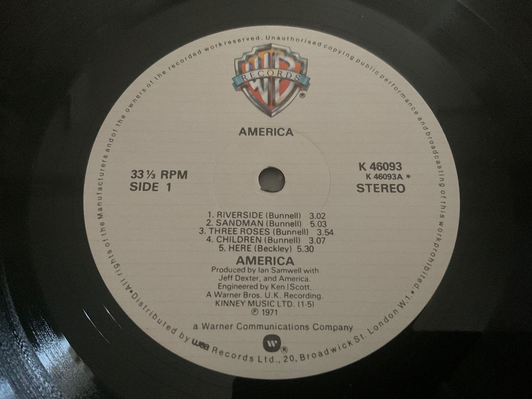 Dischi in vinile: America LP – Usato da Delémont venduto da vinylfreak01 2