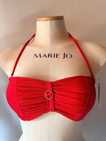 BELDONA, Bikini-Oberteil KALA, Grösse 36B/C, Farbe Rot