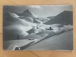 Gyger Adelboden «Schussfahrt im Pulverschnee» / Ski Schnee