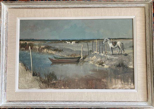 Dipinti: Hauser Renée Yolanda. Camargue – Usato da Frauenfeld venduto da picowalo