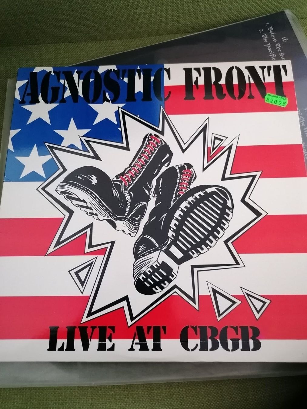 Dischi in vinile: Agnostic Front Live at CBGB US press – Usato da Zuerich venduto da Culoshaker