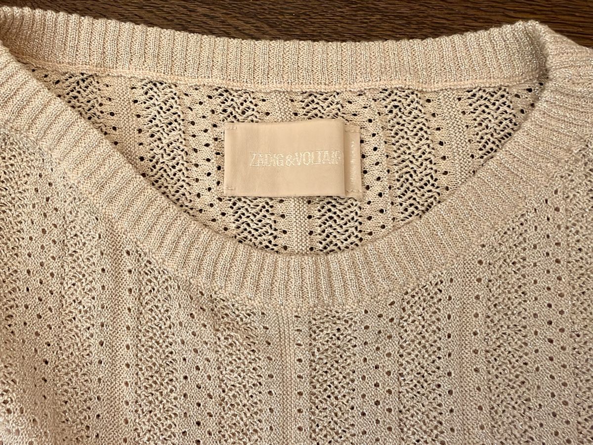 Maglioni & Felpe: Pullover Zadig & Voltaire, S, Beige metallic – Usato da Au ZH venduto da swissmatchpoint 3