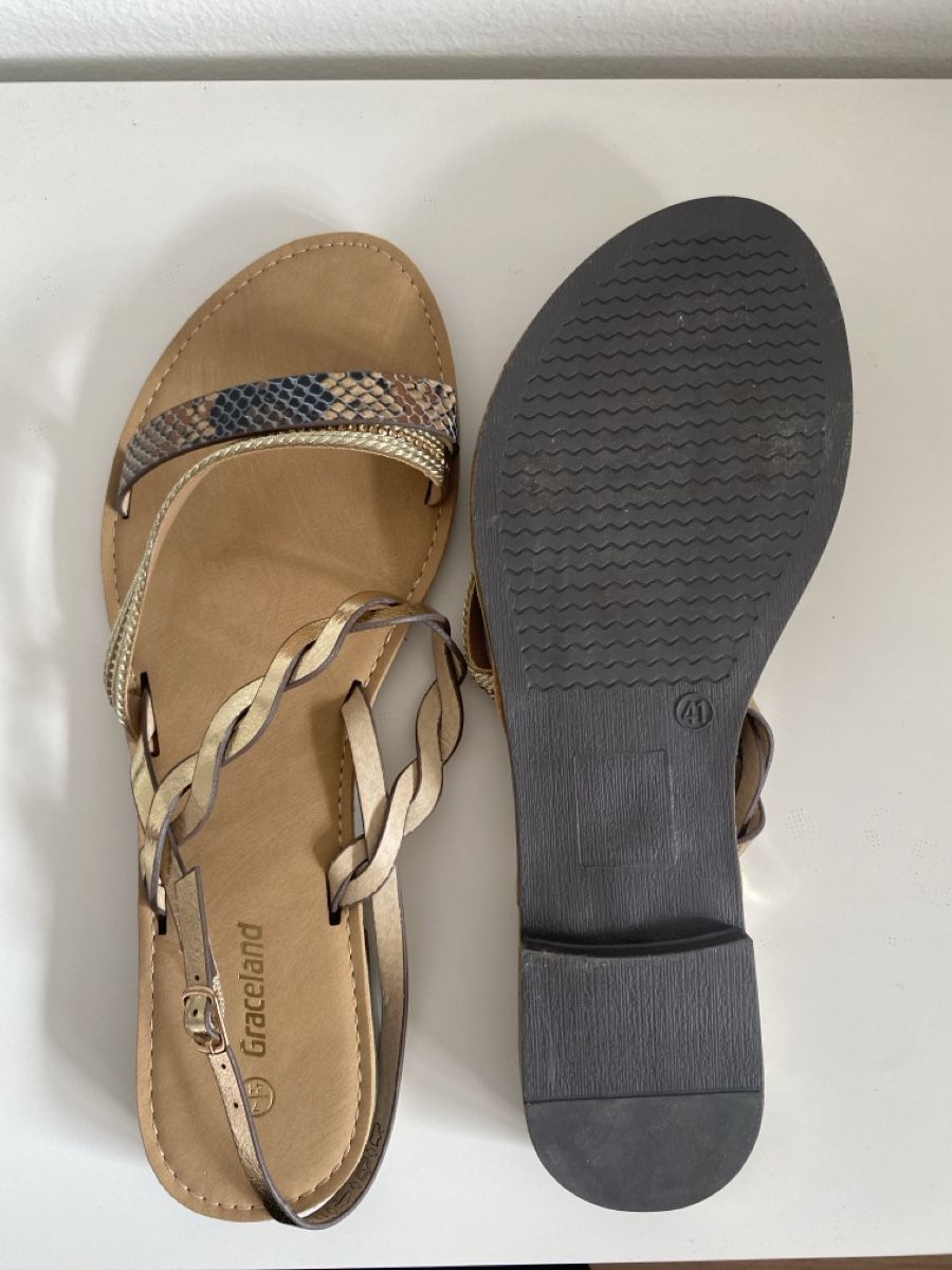Graceland Scarpe da donna: Sandali estivi Graceland n. 41 – Nuovo e nell'imballaggio originale da Vacallo venduto da lac_2z26 3