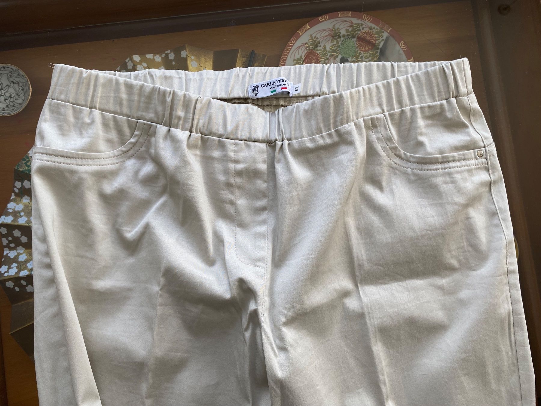 Pantaloni: CARLA FERRONI 7/8 Sommerhose Baumwolle Gr. 48 – Nuovo (secondo la descrizione) da Besazio venduto da lionheart63 1