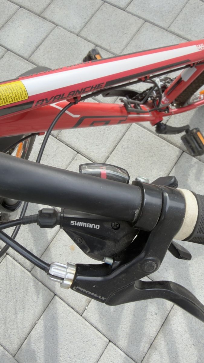 Biciclette: Mountain bike red black frame acceptable condition – Usato da Seon venduto da lucqqz 1