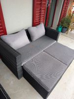 Lounge Set TANE (4Pers.)3in1 schwarz Jysk