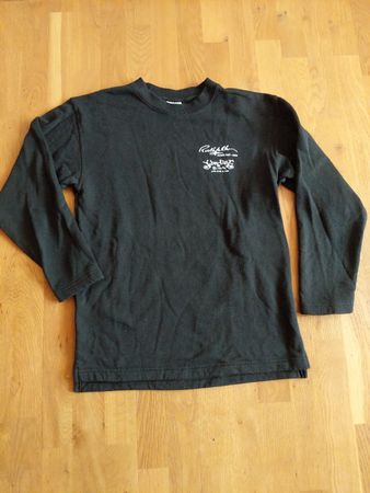 Schwarzes John Dee Oslo Sweatshirt Grösse S Herren Crew Shir