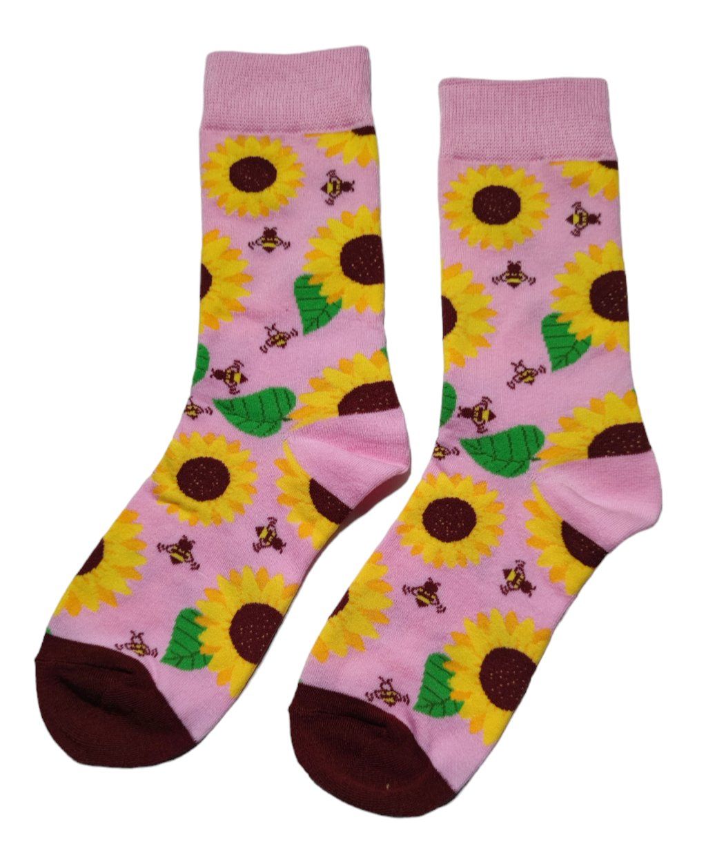 Socken: Socken Sonnenblumen / Sunflowers / Bienen / Bees – Neu und originalverpackt aus Zürich von amysmith 1