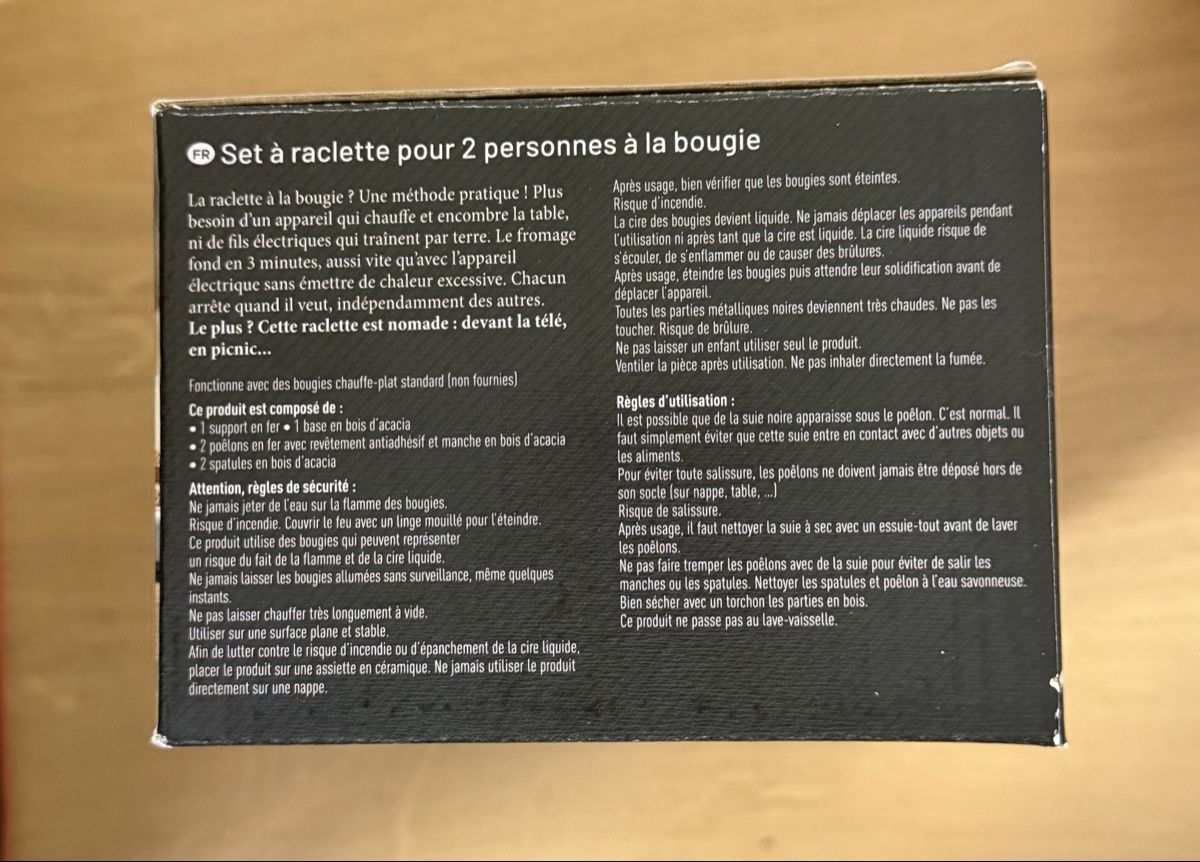 Cucine complete: Set a raclette à bougies portable – Nuovo e nell'imballaggio originale da SION venduto da MARCO-P-SION 9