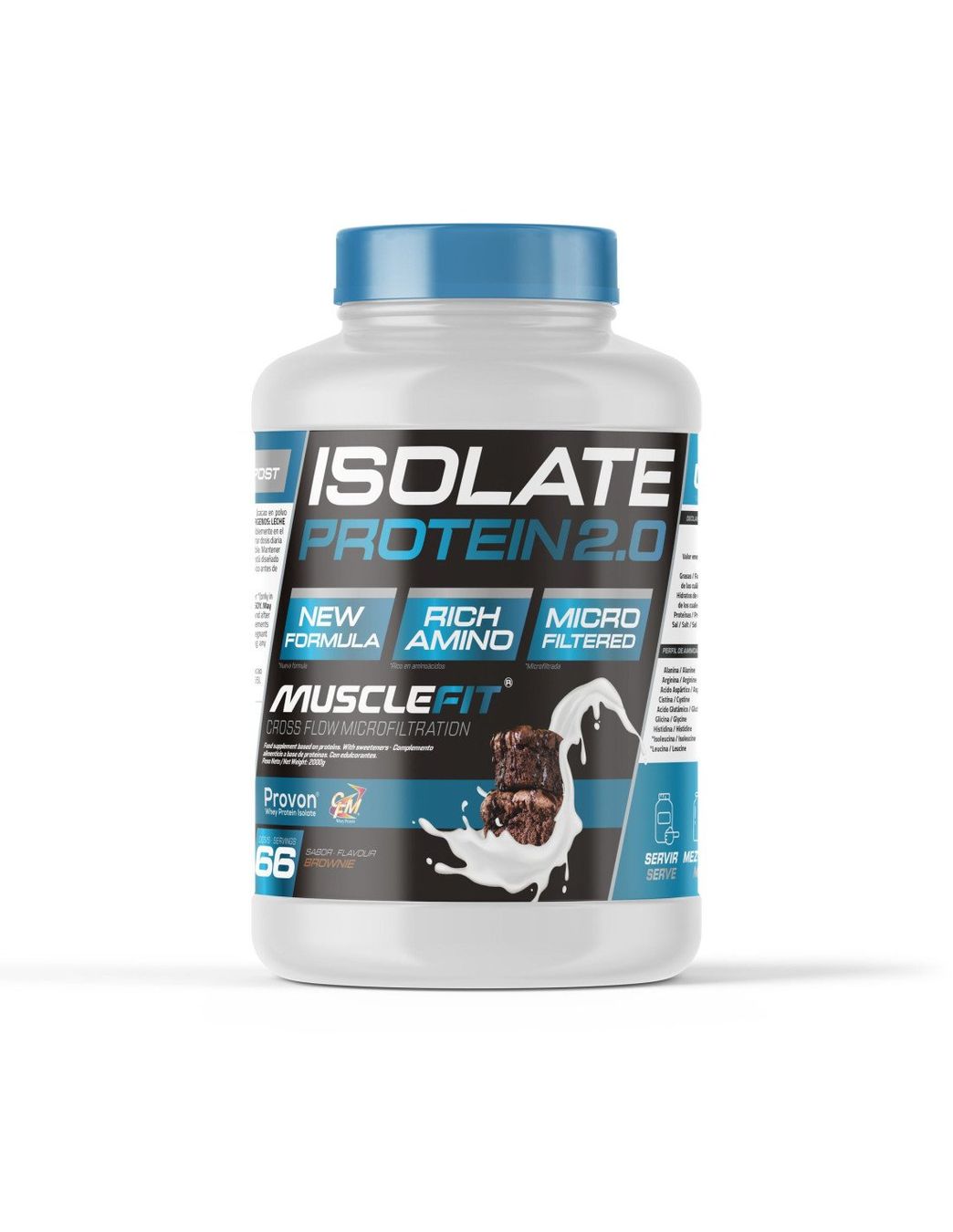 Cibi & Specialità: Isolate Protein 2.0 Musclefit Choco Brownie – Nuovo e nell'imballaggio originale da Zollikon venduto da MUSCLECULT.FIT