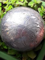 Silber Kugel - Durchmesser ca. 10.2 cm - ca. 330 gr. schwer