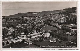ESTAVAYER-LE-LAC Vue prise par avion