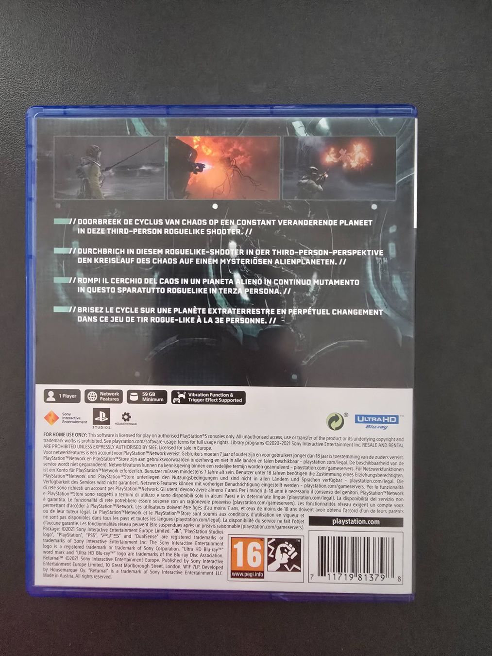 Sony Giochi: Returnal für PS5 – Usato da Chur venduto da 1996hiphop 1