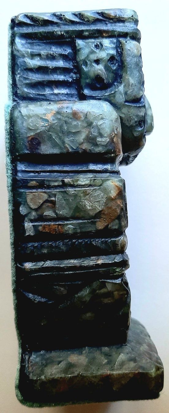 Figuren: Statuette en pierre Sud-américaine – Gebraucht aus Montet (Glâne) von Koada2 2