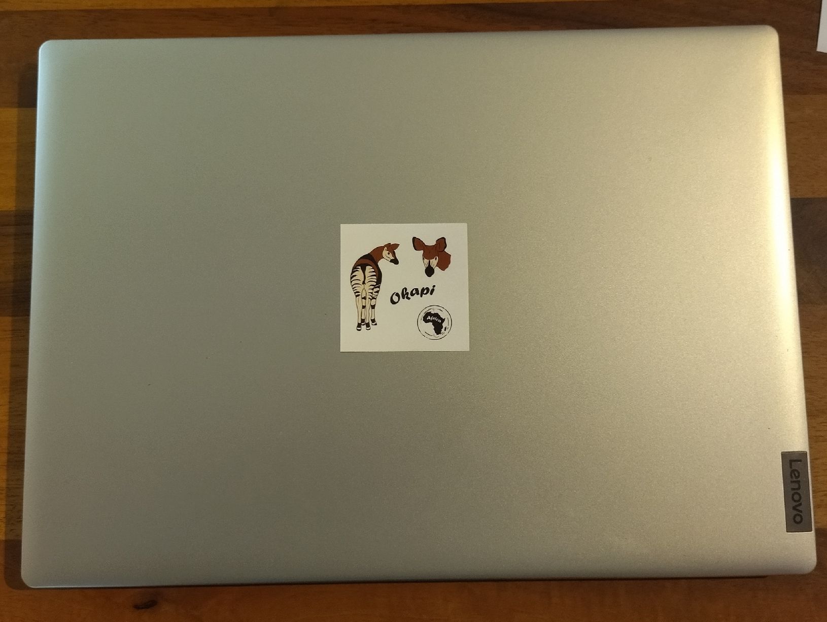 Aufkleber: Okapi Aufkleber Sticker, 5x5 cm, 10 Stück – Neu und originalverpackt aus Mettau von Salamander216 2