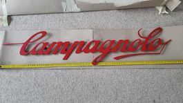 Campagnolo Rennvelo Schriftzug Schild