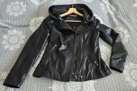 Veste Cuir Femme