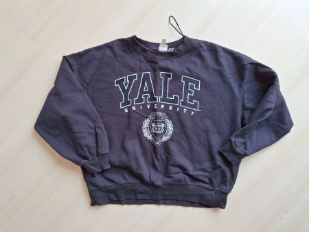 Oversized Pullover - Marineblau/Yale University, Gr. M