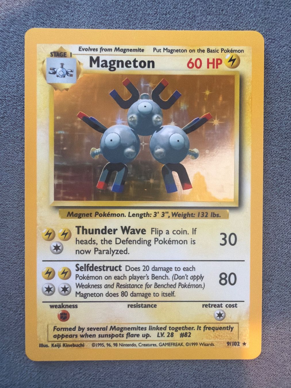 Cartoline: Magneton Holo 1999 Base Set – Usato da Muri AG venduto da SellingCards