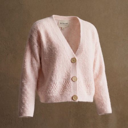 Sézane-Strickjacke, Gr. S