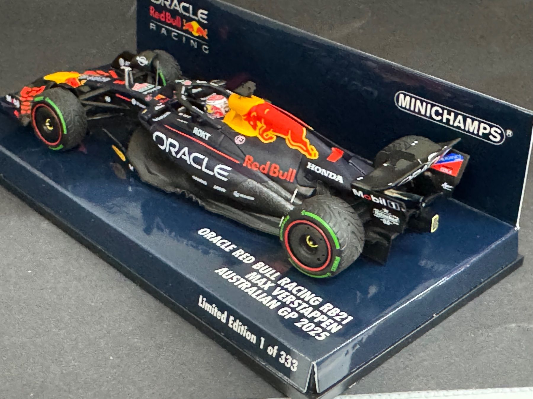Red Bull RB21 Verstappen GP Australien 2025 Minichamps 1:43 (Neu und ...