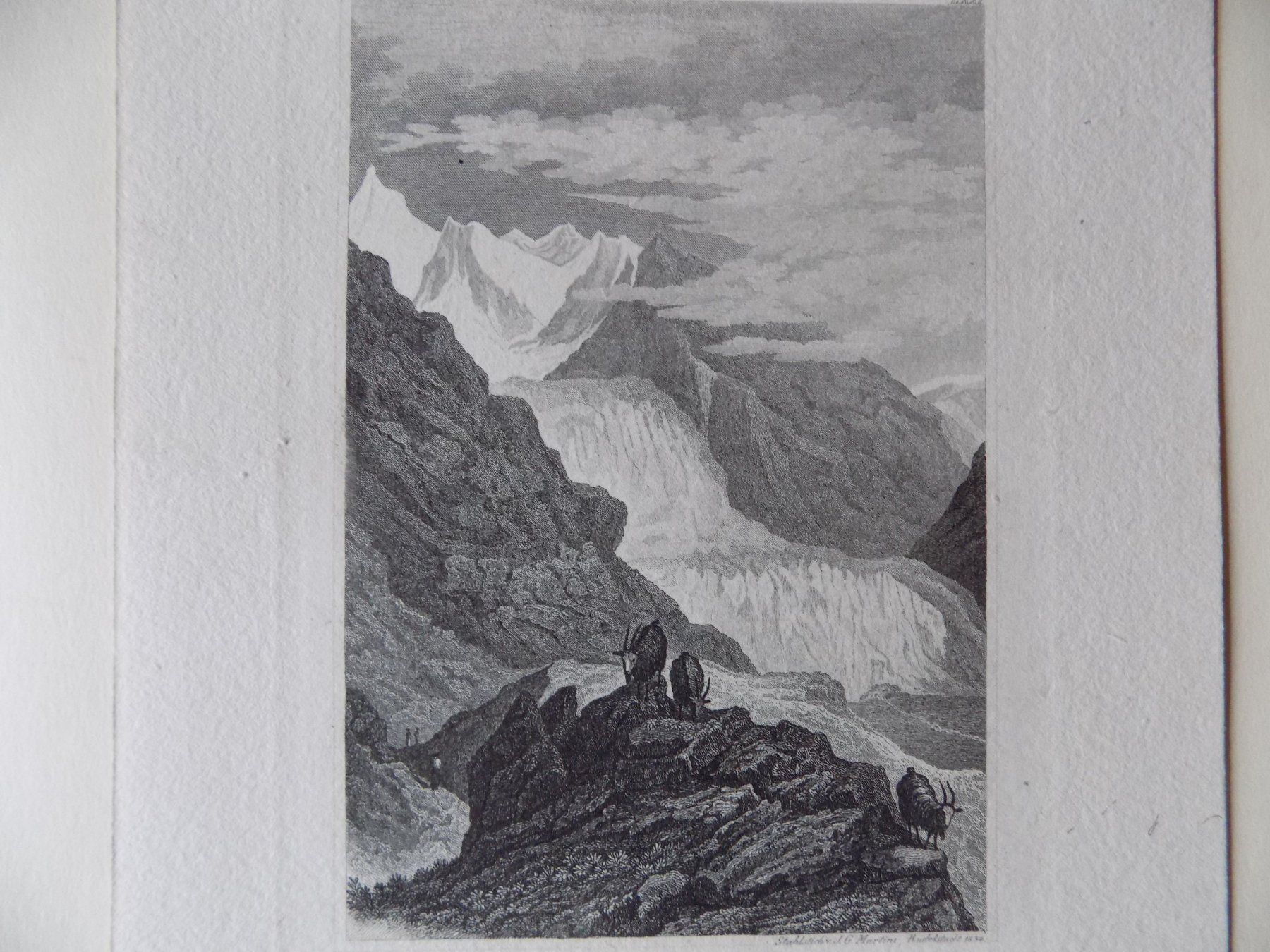 Stiche: Rhone Gletscher glacier du Rhône – Gebraucht aus Risch von Antikfee 3
