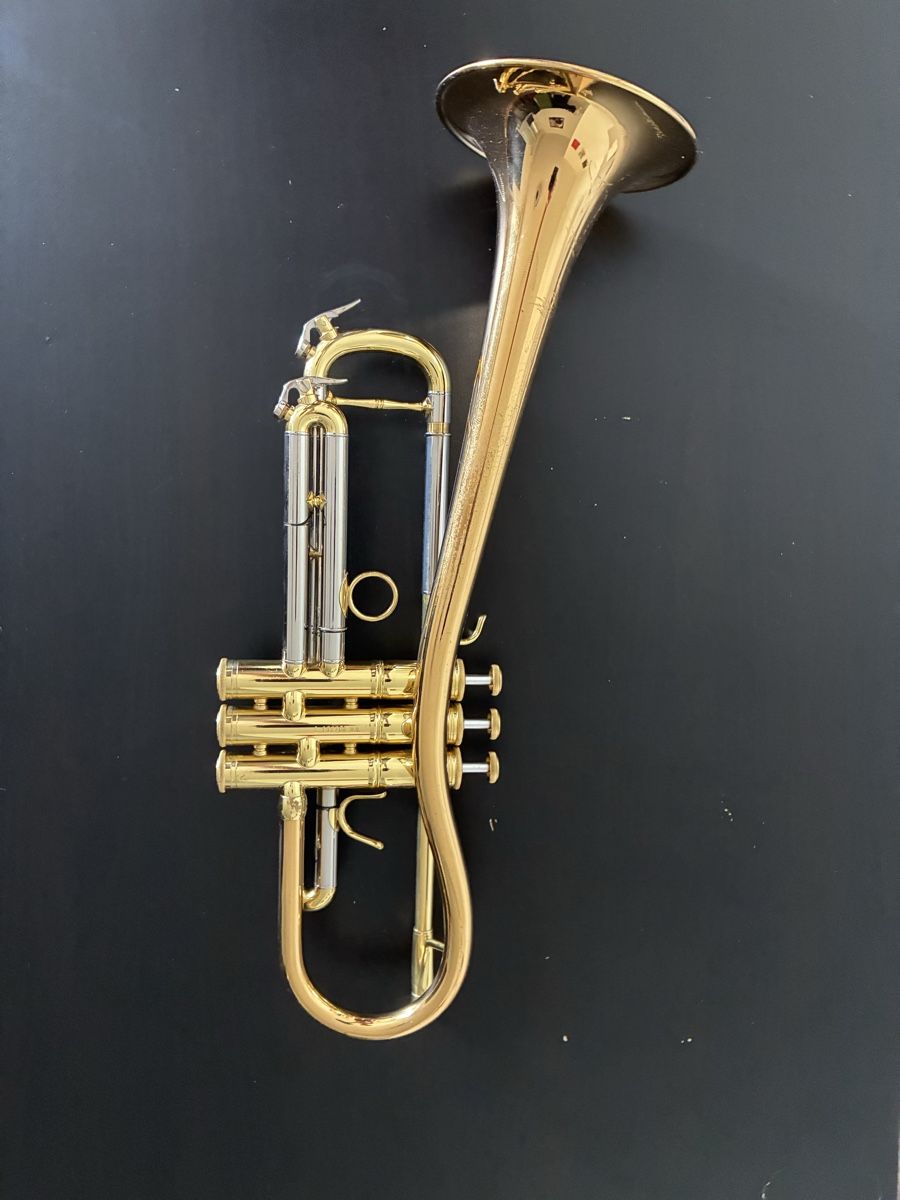 Musikinstrumente: B-Trompete Phoenix UP lackiert Gold - VB – Gebraucht aus Basel von Caramba1947 1