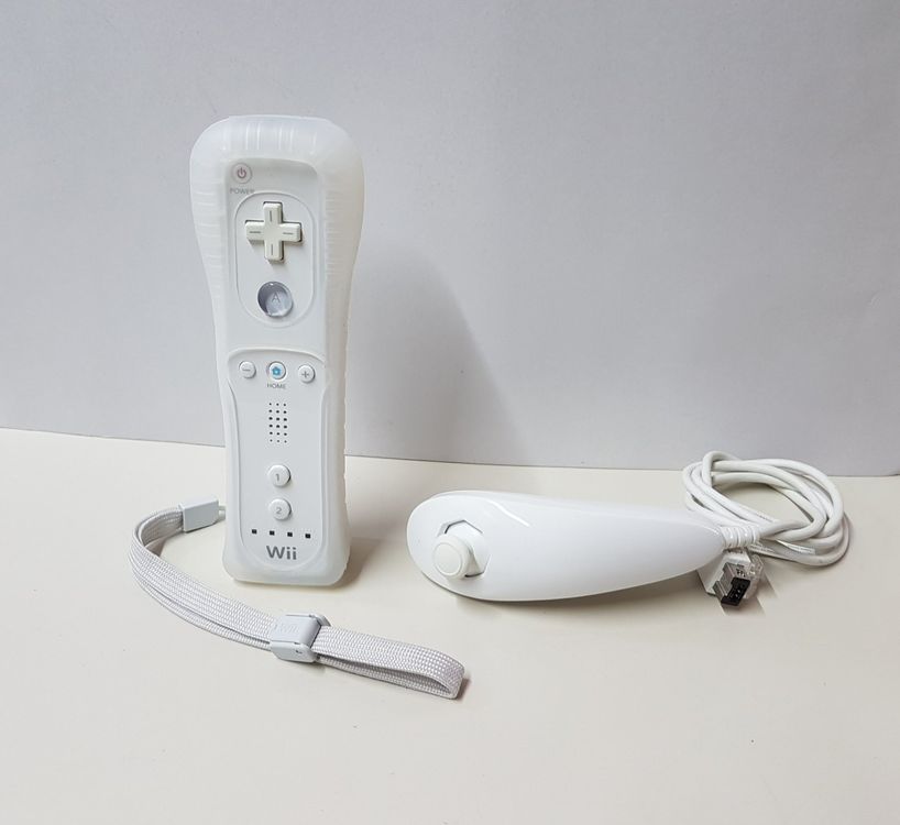 Original nintendo wii remote controller mit nunchuk kaufen auf ricardo