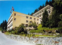 3 x AK AROSA Hotel Streiff, Bahn