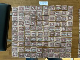 60Fr Ämter Frankaturware ungestempelt postfrisch Sammlung