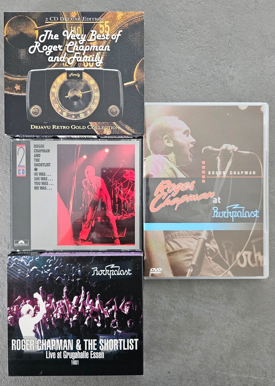 CDs: Roger Chapman CD's – D'occasion à Unterkulm par Chaplyn2018
