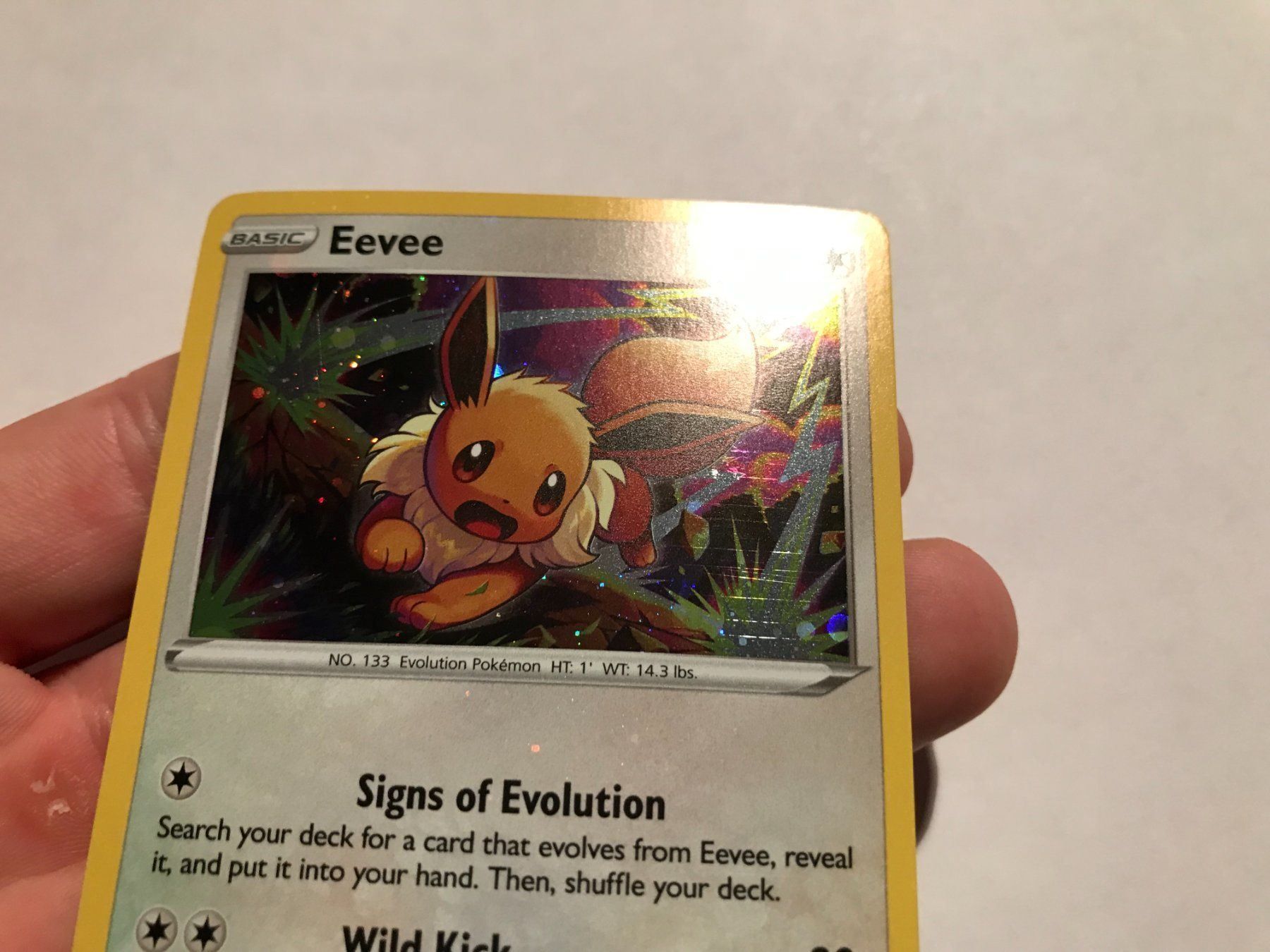 Pokémon Carte collezionabili: Eevee holo Promo holo bleed – Nuovo (secondo la descrizione) da Hagendorn venduto da Pokecollectorch 1