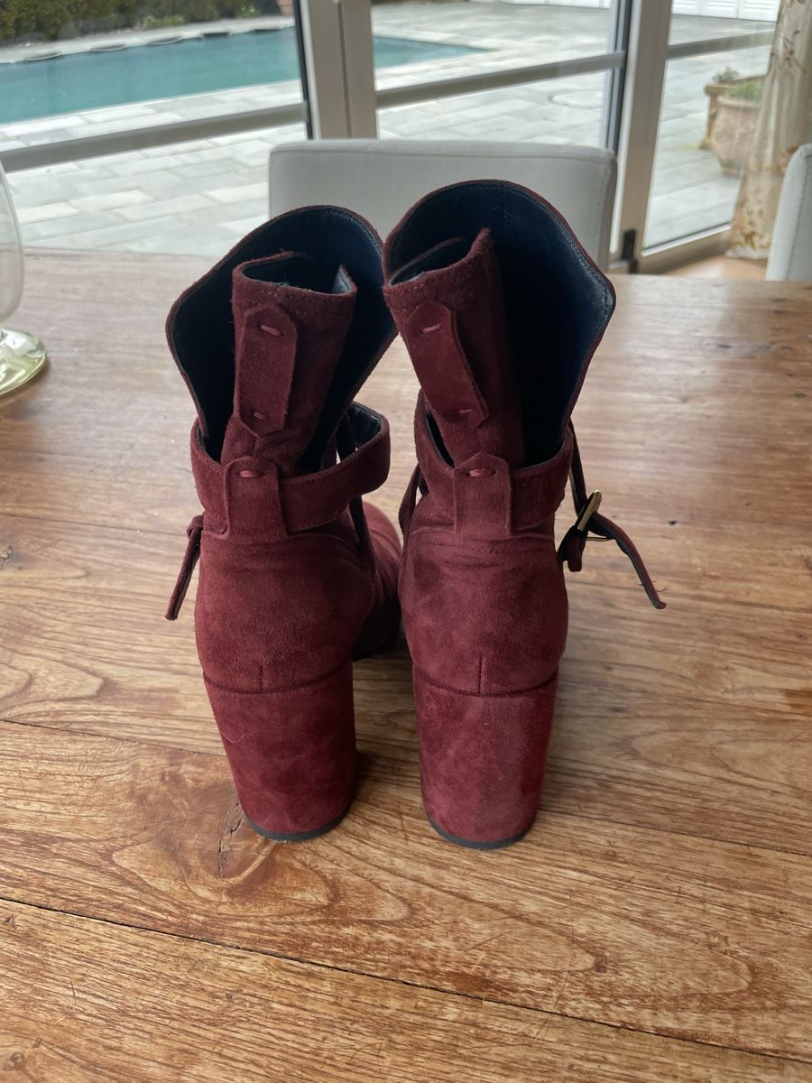 Tommy Hilfiger Damenschuhe: Tommy Hilfiger Wildleder Stiefeletten Gr. 37 – Gebraucht aus Kilchberg ZH von wolken03 1