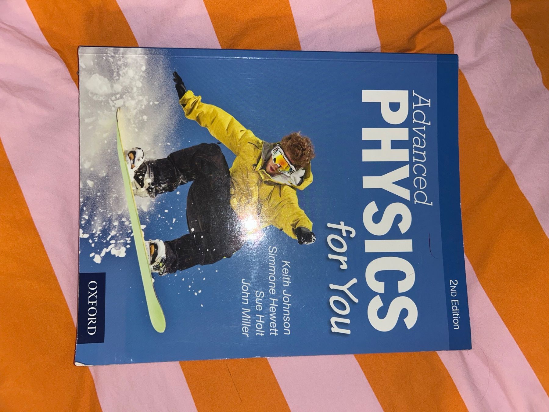 Livres: Advanced Physics for You – D'occasion à Würenlingen par nik_wjl7