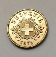 1871 10 Rappen unz *RAR*