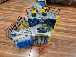 SCHLEICH  Forschungsstation jurassic world mit Dinos B