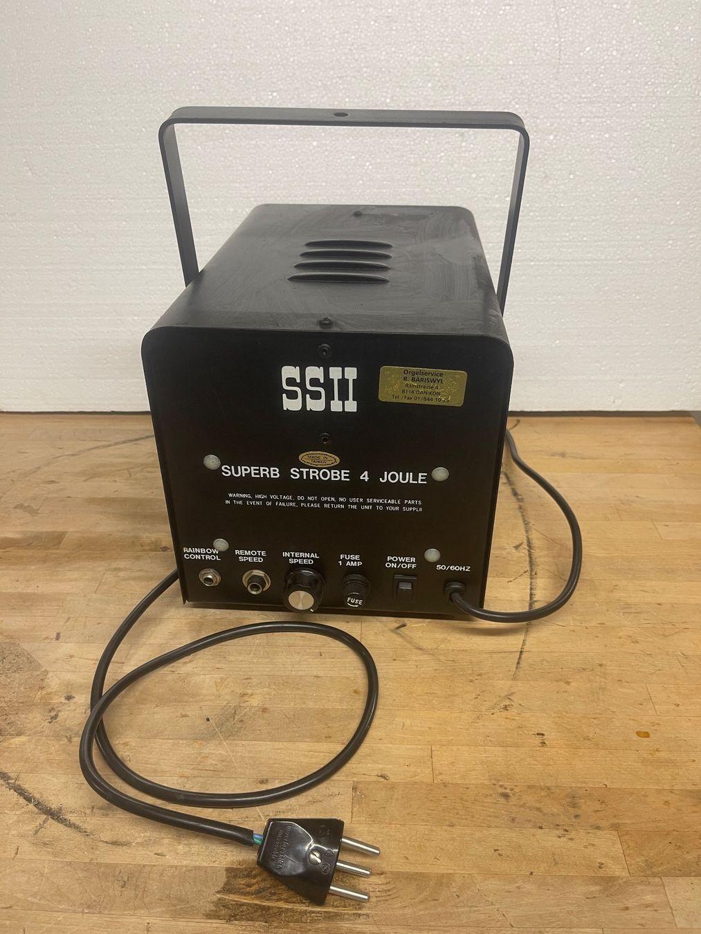Lampen: SSII Superb Strobe 4 Joule Event Lampe – Gebraucht aus Dänikon ZH von Baeriswyl 1
