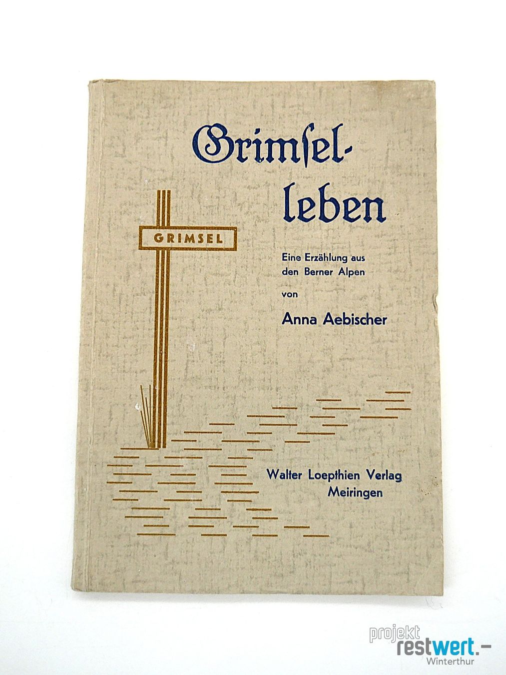 Libri: ANNA AEBISCHER - Grimselleben – Usato da Winterthur venduto da Restwert_Winterthur