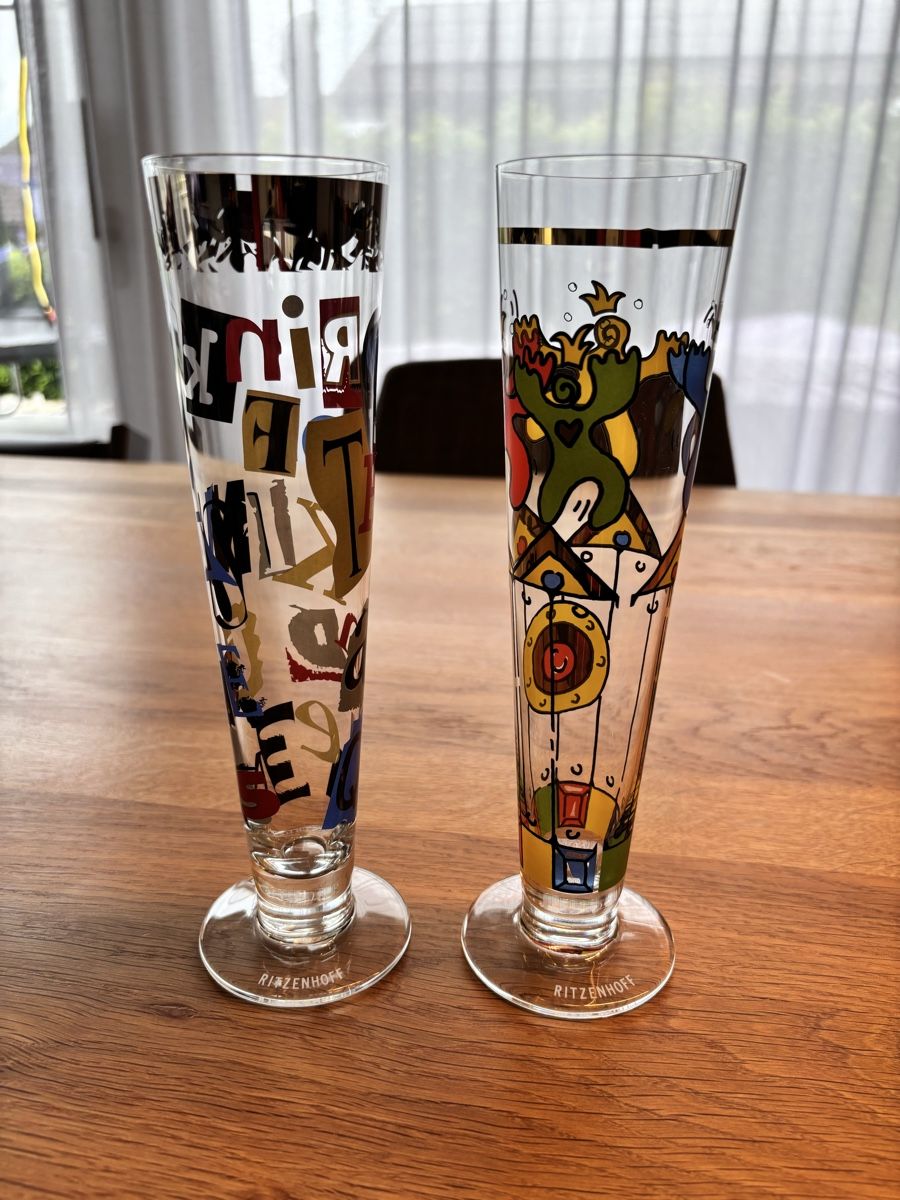 Ritzenhoff Bicchieri: Ritzenhoff Biergläser  – Nuovo (secondo la descrizione) da Muhen venduto da Claudi1985
