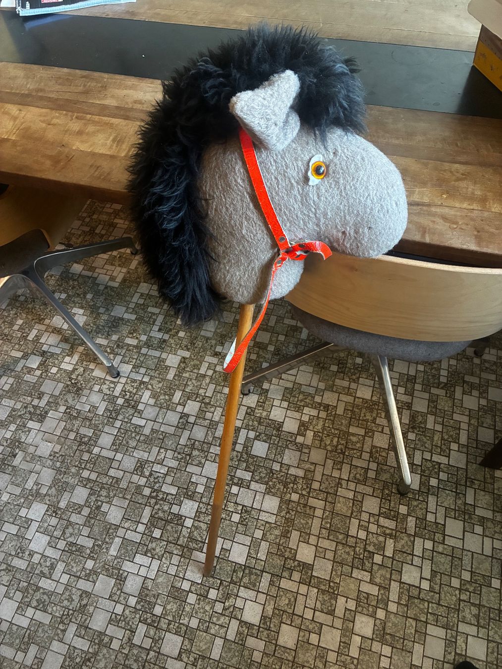 Giocattoli: Steckenpferd, Hobby Horse. – Usato da Zollbrück venduto da outlet16
