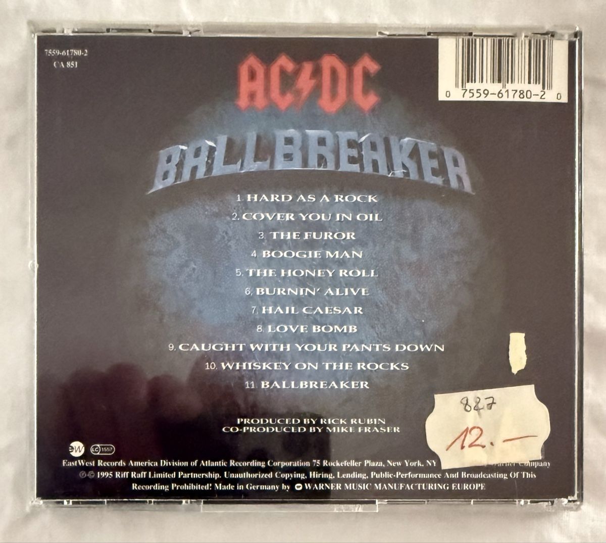 CD: CD AC/DC Ballbreaker ACDC – Usato da Goldach venduto da Messerguru 2