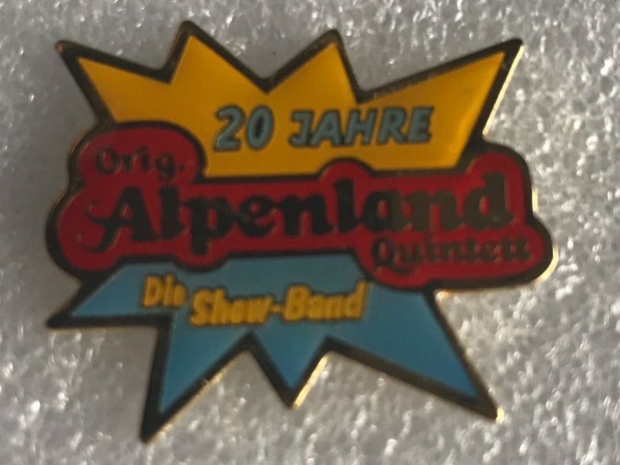 Placchette & Badge: Org. Alpenland Quintett Pin – Usato da Itingen venduto da Bebbi6569
