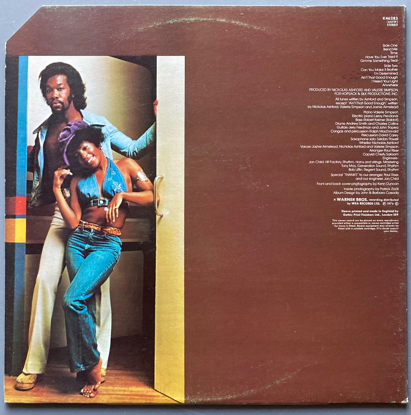 Dischi in vinile: ASHFORD & SIMPSON - GIMME SOMETHING REAL – Usato da Poliez-Pittet venduto da Newtown-Records 1