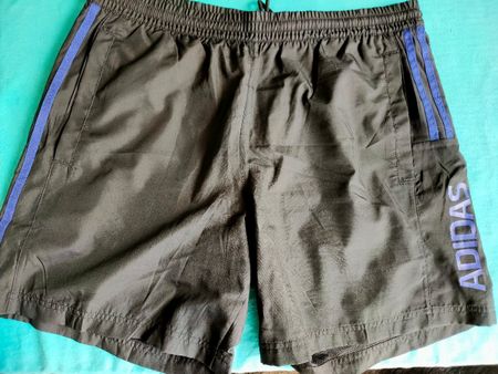 ADIDAS kurze Herren Hose Gr. L,  schwarz