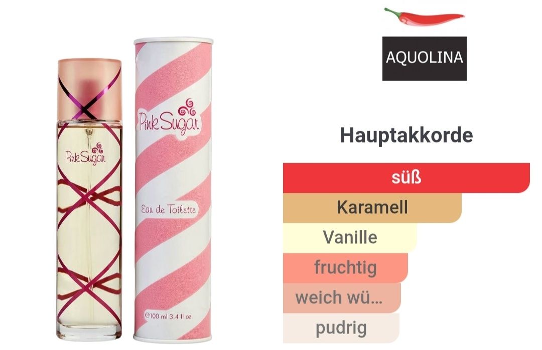 Profumi & Eau de Toilette: AQUOLINA Pink Sugar – Nuovo (secondo la descrizione) da Winterthur venduto da Je. 2