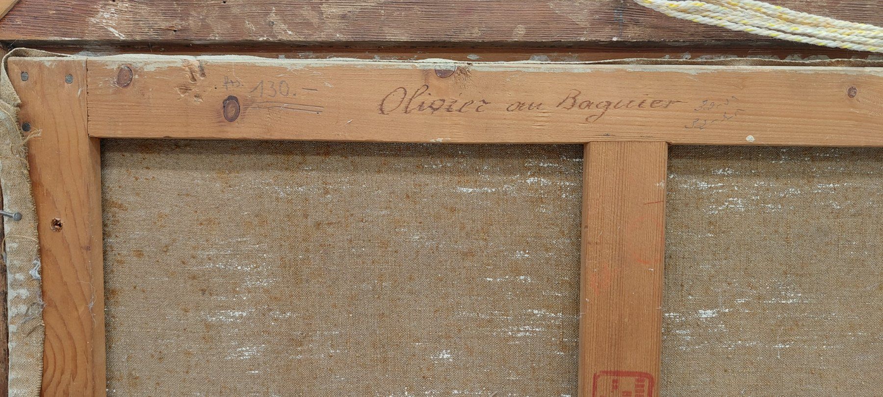 Foto & Immagini: Ölbild Olivier au Baguier signiert E. Robert – Usato da Dielsdorf venduto da anabur 9