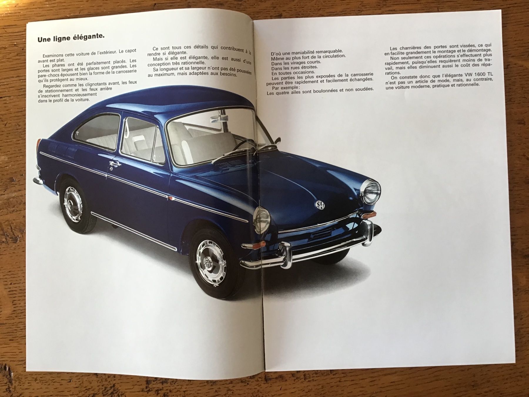 VW Documenti: Brochure publicitaire prospectus vintage oldtimer VW – Usato da Fully venduto da Ruby97 2