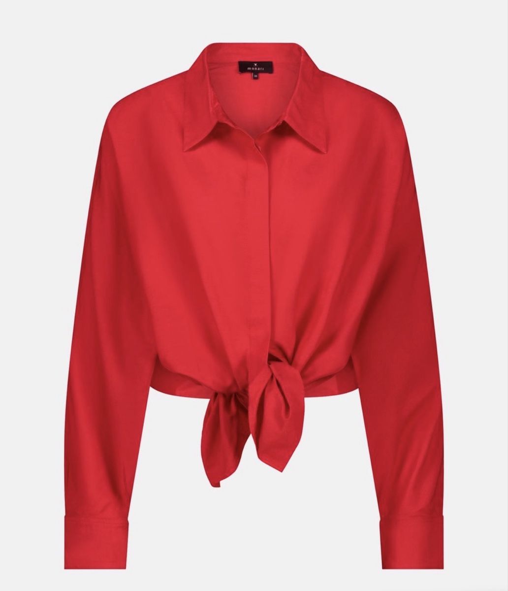 Camicette: ROTES BLUSEN-HIGHLIGHT VON MONARI – Nuovo e nell'imballaggio originale da Schaffhausen venduto da rot_yyy7
