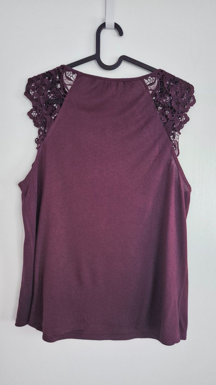 H&M Top: Elegantes ärmelloses Top mit Spitzendetails Gr.S – Usato da Volketswil venduto da Dokinka 2